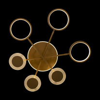 Цена на Накладная люстра LOFT IT 10164S Gold