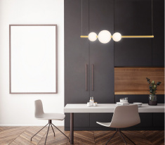 Купить с доставкой по Москве и России Подвесная люстра Maytoni MOD063PL-L50G3K