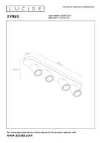 Купить с доставкой по Москве и России Спот LUCIDE 23954/21/31