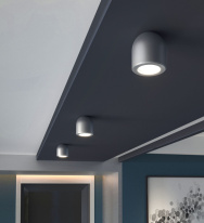 Накладной светильник Elektrostandard DLN116 GU10 серебро в интернет магазине Гет Лайт