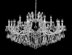Подвесная люстра Crystal Lux HOLLYWOOD SP12+6 CHROME Купить Подвесная люстра Crystal Lux HOLLYWOOD SP12+6 CHROME