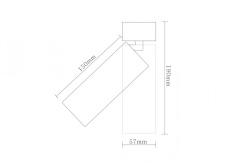 Купить Спот Donolux DL18895R15N1B ST