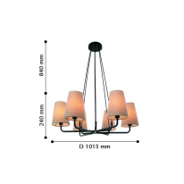 Подвесная люстра Favourite 2364-10P в интернет магазине Гет Лайт