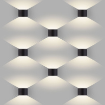 Светильник настенный Elektrostandard 1518 TECHNO LED BLADE черный в интернет магазине Гет Лайт