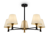 Фото Люстра на штанге Freya FR5098PL-05BBS