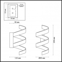 Купить Бра Odeon Light 3832/9WL