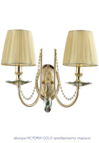 Бра Crystal Lux VICTORIA AP2 GOLD/AMBER Бра Crystal Lux VICTORIA AP2 GOLD/AMBER в интернет магазине Гет Лайт