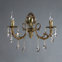 Фото Бра AMBIENTE by BRIZZI 8888/2 PB Tear drop