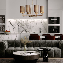 Подвесная люстра Eurosvet 60134/6 никель в интернет магазине Гет Лайт