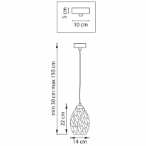 Купить с доставкой по Москве и России Подвесной светильник Lightstar 799014