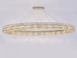 Подвесная люстра Newport 10127+21/S gold Фото Подвесная люстра Newport 10127+21/S gold