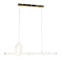 Фото Подвесная люстра AM Group OVALE GD D1000+300