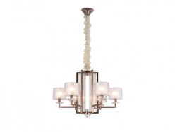 Фото Подвесная люстра Newport 4406+1/C black nickel