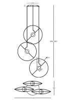 Подвесная люстра Maytoni MOD154PL-L6W3K1 Купить Подвесная люстра Maytoni MOD154PL-L6W3K1