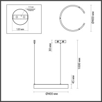 Подвесной светильник LUMION 6535/28L Купить Подвесной светильник LUMION 6535/28L