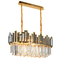 Фото Каскадная люстра Natali Kovaltseva IMPERIUM 76018/8C GOLD PLATED