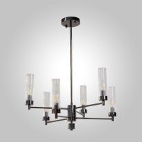 Цена на Люстра на штанге AM Group INDIGO SP6 PEARL BLACK