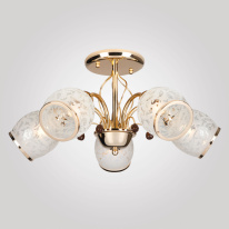 Фото Накладная люстра Eurosvet 30026/5 золото