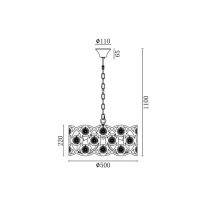 Подвесная люстра Vele Luce VL3143P08 в интернет магазине Гет Лайт