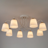 Накладная люстра Eurosvet 70062/8 белый Цена на Накладная люстра Eurosvet 70062/8 белый