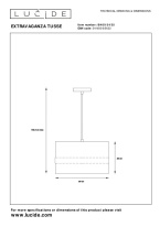 Купить Подвесной светильник LUCIDE 10409/01/35