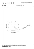 Настольная лампа LUCIDE 10517/01/38 в интернет магазине Гет Лайт