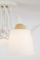 Накладная люстра Eurosvet 70062/8 белый Купить Накладная люстра Eurosvet 70062/8 белый