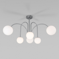 Фото Люстра на штанге Eurosvet 30177/6 хром