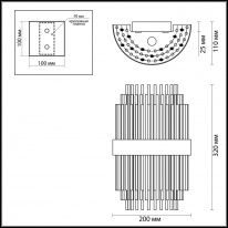 Бра Odeon Light 4639/2W Купить Бра Odeon Light 4639/2W