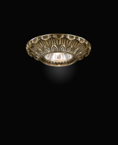 Фото Встраиваемый светильник Reccagni Angelo Spot 1077 Bronzo