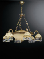Фото Подвесная люстра Reccagni Angelo L 6306/6+4