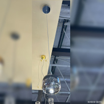 Цена на Подвесной светильник Crystal Lux BOX SP1 CHROME/SMOKE