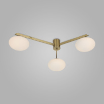 Фото Накладная люстра Eurosvet 70220/3 латунь