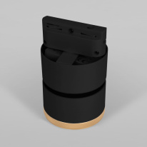 Купить Светильник на шине Elektrostandard Impact чёрный матовый/золото 10W 4200K (85514/01) однофазный