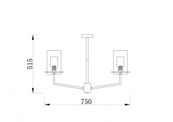 Цена на Люстра на штанге Freya FR5206PL-06FG