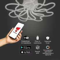 Цена на Люстра на штанге Eurosvet 90235/8 белый Smart