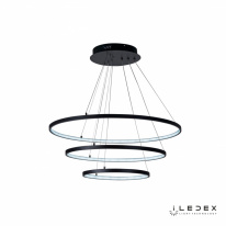 Купить с доставкой по Москве и России Подвесная люстра iLedex D098-3 (800x600x400) BK