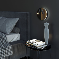 Купить Спот Elektrostandard Drom LED чёрный/чёрный жемчуг (40105/LED)