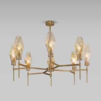 Цена на Люстра на штанге Eurosvet 60143/8 латунь