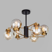 Фото Люстра на штанге Eurosvet 70118/6 черный