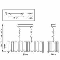 Цена на Подвесная люстра Lightstar 712164
