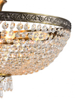 Цена на Люстра на штанге Natali Kovaltseva ROCOCO 81407/8C ANTIQUE