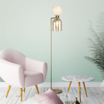 Торшер Eurosvet 01085/2 латунь в интернет магазине Гет Лайт