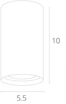 Купить Накладной светильник ARTE Lamp A1516PL-1WH