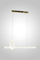 Цена на Подвесная люстра AM Group OVALE GD D1000+300