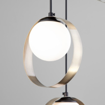 Цена на Подвесной светильник Eurosvet 50205/3 черный/бронза