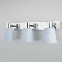 Цена на Спот Eurosvet 20080/3 хром/голубой