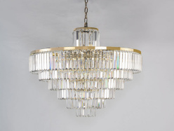 Фото Каскадная люстра Newport 31124/S gold