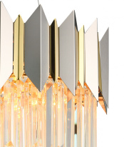 Цена на Каскадная люстра Natali Kovaltseva QUEEN 79006/8C BRASS SILVER