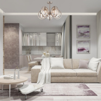 Цена на Люстра на штанге Eurosvet 10128/5 сатин-никель/прозрачный хрусталь Strotskis Smart (10